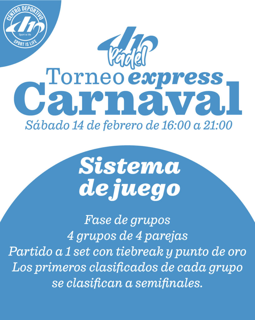 TORNEO-EXPRESS-CARNAVAL-2026rrssinfo